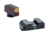 Ameriglo Pro I-dot Set For Glock 20, 21, 29, 30,31, 32, 36 Front Is ProGlo Green Tritium With Orange Outline Single Dot Green Rear Sight