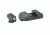 Ameriglo Pro Operator 2-Dot Rear Night Sight Green Tritium With Black Outlines Springfield XD #10