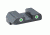 Ameriglo Rear Tritium Night Sights Glock 43 Green Tritium With White Outlines