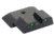 Ameriglo Rear Tritium Night Sights S&amp;W Shield Green Tritium With Black Outlines