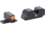 AmeriGlo SIG I-Dot Tritium Pistol Sight Sets, Green Tritium Lamp, Orange Outline FRONT, Green Single Dot REAR, SG-201