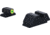AmeriGlo Smith &amp; Wesson Optic Compatible Sight, Green Tritium LumiGreen Outline FRONT, Black Serrated REAR, Smith &amp; Wesson, SW-534