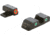 AmeriGlo Spartan 3 Dot Night Sight Set for SIG/XD w/Green Tritium Orange Outline Front/ Green Tritium White Outline Rear, SG-745