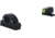 AmeriGlo Springfield Ghost Ring Sight, Green Tritium LumiGreen Outline FRONT, Green Tritium REAR, Springfield, XD-325
