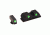 AmeriGlo Tritium Front Tritium Rear Fits Glock 20 Classic Rear, Green, Setscrew