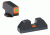 Ameriglo Tritium Front and non trit rear sights, green orange GL-626