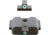 AmeriGlo Tritium Front and Rear Sights MP Shield 2 Dot night Sight set GRN, GRN SW-141