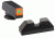 Ameriglo Tritium front serrated rear, green orange GL-644
