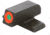AmeriGlo Tritium Front Sig Tritium Front Sight GRN w/ ORNG Outline .220in. Height #8, SG-212-220-O