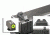 AmeriGlo Tritium Front Tritium Rear Fits Glock 20,21,29,30,31,32,36 ProGlo Circle, LumiLime Front with Black Claw Rear GL-445