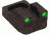 AmeriGlo Tritium Rear Remington 870, 1100, 1187 rifle style Green RM-301R