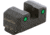 AmeriGlo Tritium Rear Sights for Springfield w/Green Tritium 2 Dot Black Outlines .300in H, Sq Notch Serrated, SA-875R