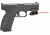 ArmaLaser GTO/FLX Finger Touch Red Laser Sight for Caracal F/CP660/CP661, Black, GTO/FLX35