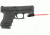 ArmaLaser GTO/FLX Finger Touch Red Laser Sight for Glock 29/30, Black, GTO/FLX19