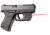 Armalaser Red Laser Sight for Glock 42/43 with Touch Activation, Black, TR5