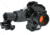 EDEMO AT3 Tactical 4x Magnified Red Dot with Laser Sight Kit, Red Dot, Green Laser Sight &amp; 4x Magnifier, LEOS-GRN-4XRDM-KIT, EDEMO1