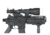 ATN PS22-2 Day/Night Kit - PS22-2 Night Vision Sight &amp; Trijicon 4x32 ACOG 1 QRM Rifle Scope