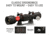 ATN ThOR LT 320 Thermal Rifle Scope, 5-10x50mm, 30mm Tube, Multiple Patterns, Black, TIWSTLT350X