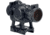 Axeon 2218667 MDSR1 W/Riser 1x 20mm 2 MOA Red Dot Black