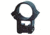 B-Square Sport Utility Rings - 1'' x .22 Dovetail - High, See-Thru, Blue 27056
