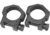 Badger Ordnance Picatinny 30MM Medium Height Alloy Scope Ring, Black, BO30620