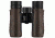 Barska 10x26mm WP Embark Binoculars, Roof Prism, BAK-4, Right Eye Diopter, Brown AB12678