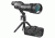 Barska Spotter Pro 22-66x80 Straight-Body Spotting Scope - Black, w/ Tripod, Case AD10352