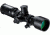 Barska 3-9x40, 1in. tube, .22 Turret, mil dot reticle, external turret, with 1in. weaver rings, Black AC11874