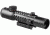 Barska 4x28 Infrared Electro Sight Tactical Rifle Scope, Black, Green/Red Mil-Dot AC11322