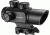 USED Barska AR-X 1x35mm Multi Reticle Red/Green Dot Scope, Black Matte, AC12176, EDEMO1