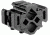 Barska Double Rifle barrel Mount, Tri-Rail, 2 sections, Black AW12002