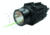 Beamshot Green Laser/Flashlight Combo RECHARGEABLE, Matte Black GB9001G