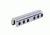 Model 169 4in Long Tri-Mount Dovetail Riser Mount,Silver