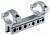 Model 260 4in Long Unitized Dovetail Mount,Silver