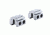 Model 466 14mm Plus 1in Long Tri,Mount Dovetail Riser,Silver