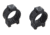 Bobro Engineering LBX Medium Height Fixed Rings 34mm, Aluminum, Black, LBX-980-340