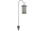 Brinkmann Outdoors Round Lantern Solar Light, 2 Pack 822-0562-2