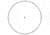 BROWE 1x20 2 MOA Red Reflex Optic with Low Profile Mount, Black, One Size, BRO-2MOA-LP