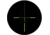BROWE 4x32 Sport Optic Rifle Scope, 5.56mm Crosshair, Green, Black, BSO-003-A