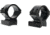 Browning Rifle Scope Rings, 1 in Tube, Winchester Model 70, Standard, Matte, Black, 62102