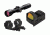 Burris 1.5x-6x40mm Xtreme Tactical Rifle Scope &amp; Burris FastFire III Red Dot w/ Picatinny Mount and 3 MOA reticle &amp; 30mm Burris AR-PEPR Picatinny Tactical Rifle Scope Rings with Mount