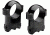 Burris Solid Steel 1 Inch Low Gloss Black Ring Mounts for Ruger M77 420102