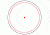 Bushnell 1x28mm red dot, 4 Dial-in Red or Green Reticles w/Rings, Matte Black AR730135C