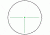 Bushnell Trophy 1x32 Rifle Scope Reticle Green