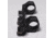 Christensen Arms Cantilever Scope Rings, 0 MOA, Black/Burnt Bronze, 1in, 810-00043-00