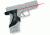 Open Box DMO Crimson Trace Lasergrip, Black - Springfield Armory XD 45 ACP - LG445