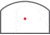 EDEMO Crimson Trace Reflex Sight Cts-1550 1x, 3.5 MOA Red Dot Reticle, Black, 01-01960, EDEMO12