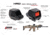 Crimson Trace Reflex Sight HRO Integrated Pic Rail Mount, 2 MOA RED DOT, 01-01810