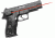 Crimson Trace Sig Sauer P226- LaserGrips-Front Activation, Dual Can IR/Red, Black LGD-426C