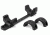 DNZ Products Game Reaper Scope Mount, Winchester Model 70 WSM, 1 in Tube, Low Ring, Black, 14600